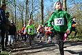 Geordnetes Gewusel beim Start der Schülerinnen U10.