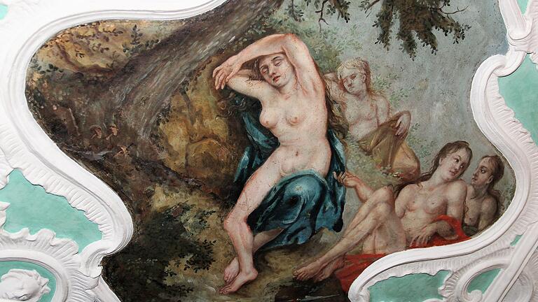 Ein verborgener Männertraum des Barocks – Kallisto und Diana. Ein verborgener Männertraum des Barocks – Kallisto und Diana.