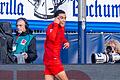 VfL Bochum - Bayern München       -  Der Kopf war's: Jamal Musiala (l) zeigt nach dem 2:0, womit er das Tor erzielt hat.