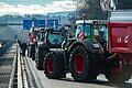 Bauernprotest - Frankreich.jpeg       -  Protest auf der Autobahn: Französische Landwirte gehen seit Monaten für eine bessere Bezahlung und gegen steigende Kosten auf die Straße.