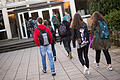 Gleitzeit am Gymnasium in Alsdorf       -  Am Gymnasium in Alsdorf erscheinen die Schüler zum Unterricht, wenn sie ausgeschlafen haben. Foto: Marius Becker