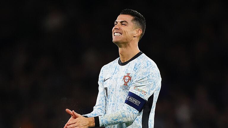 Schottland - Portugal       -  Cristiano Ronaldo blieb in Schottland glücklos.