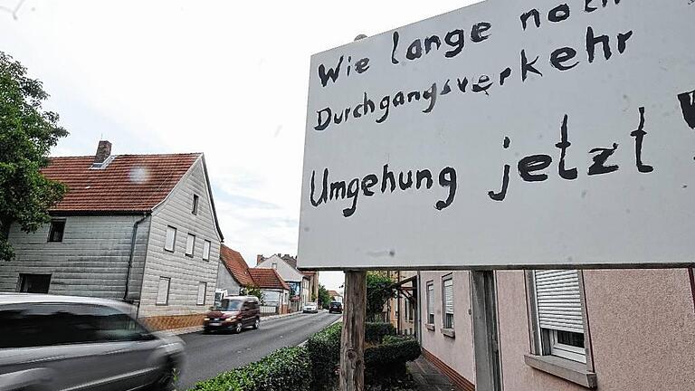 Wenn alles glatt geht, müssen die Giebelstädter nicht mehr allzu lange auf ihre Umgehungsstraße warten.