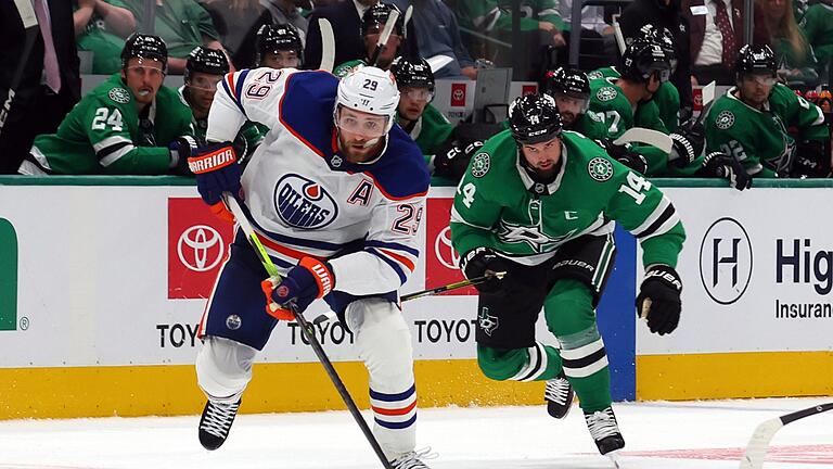 Dallas Stars - Edmonton Oilers       -  Oilers-Star Leon Draisaitl erzielte sein drittes Saisontor.