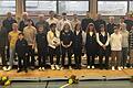 Viele Ehrungen für verdiente Bürgerinnen und Bürger sowie erfolgreiche Sportler und Sportlerinnen konnte Bürgermeister Volker Faulhaber (rechts außen) und sein Stellvertreter Michael Englert (links außen) beim Neujahrsempfang vornehmen.