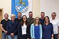 Gehen zusammen und engagiert in die Zukunft des Kirchschönbacher Sportvereins, wobei zwei Posten aktuell nur kommissarisch besetzt sind. Die Vorstandschaft des SVK: (v.l.) Jan Philipp Lechner, Anita Hildmann, Andreas Menninger, Sylvia Hildmann, Peter Fleischmann, Kerstin Mahr, Corbinius Gehring, Carina Rodamer, Alfons Saugel.