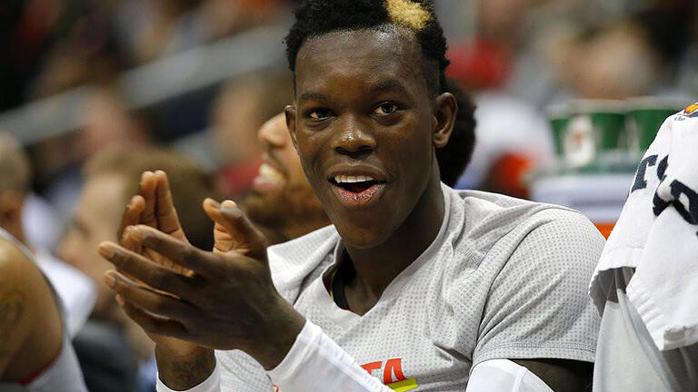 Dennis Schröder - Dennis Schröder erzielte gegen die Houston Rockets fünf Punkte. Foto: Todd Kirkland Dennis Schröder - Dennis Schröder erzielte gegen die Houston Rockets fünf Punkte. Foto: Todd Kirkland