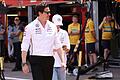 Toto Wolff       -  Mercedes-Teamchef Toto Wolff reagiert auf Aussagen eines Amtskollegen.