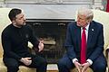 Ukrainischer Präsident Selenskyj in den USA       -  Auch wenn bereits ein paar Tage seit ihrem gescheiterten Treffen im Weißen Haus vergangen sind, tauschen der ukrainische Präsident Wolodymyr Selenskyj und US-Präsident Donald Trump weiter aus der Ferne Argumente aus. (Archivbild)