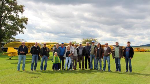 Savage-Cub-Typtreffen       -  'Spornradflieger-Treffen' auf dem Bischofsberg.