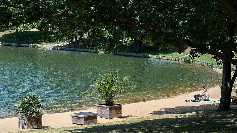 Das ist der neue Strand am Baggersee