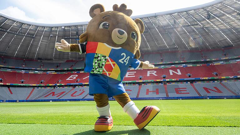 Hoffentlich wird die EM nicht so, wie das Maskottchen heißt und aussieht: Albärt. Hoffentlich wird die EM nicht so, wie das Maskottchen heißt und aussieht: Albärt.