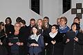 Mit einem bunten Repertoire erfreute der Kirchenchor &bdquo;Cantantes&ldquo; die Zuhörer in der Christuskirche in Hofheim.