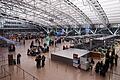 Nach Verdi-Warnstreik am Flughafen Hamburg       -  Nach dem Warnstreik lief der Betrieb an den Flughäfen - hier in Hamburg - wieder an.