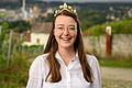 Lisa Lehritter aus Frickenhausen (Lkr. Würzburg) trägt die Krone der Fränkischen Weinkönigin noch bis Ende April.