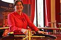 Marina Klein leitet seit Dezember die Staatliche Spielbank Bad Kissingen. Foto: Benedikt Borst       -  Marina Klein leitet seit Dezember die Staatliche Spielbank Bad Kissingen. Foto: Benedikt Borst