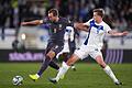 Finnland - England       -  Bayern-Stürmer Harry Kane (l) siegt mit England in Helsinki.