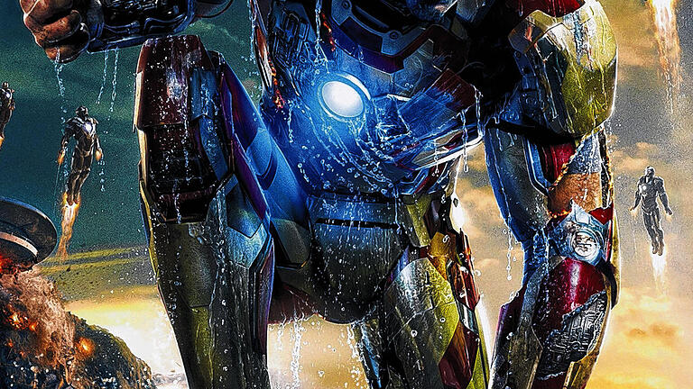 Furioses Spektakel in 3-D: Robert Downey Jr. ist auch im dritten Teil der Reihe wieder ron Man.