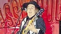 Dave Hill von Slade in Würzburg. Dave Hill von Slade in Würzburg.