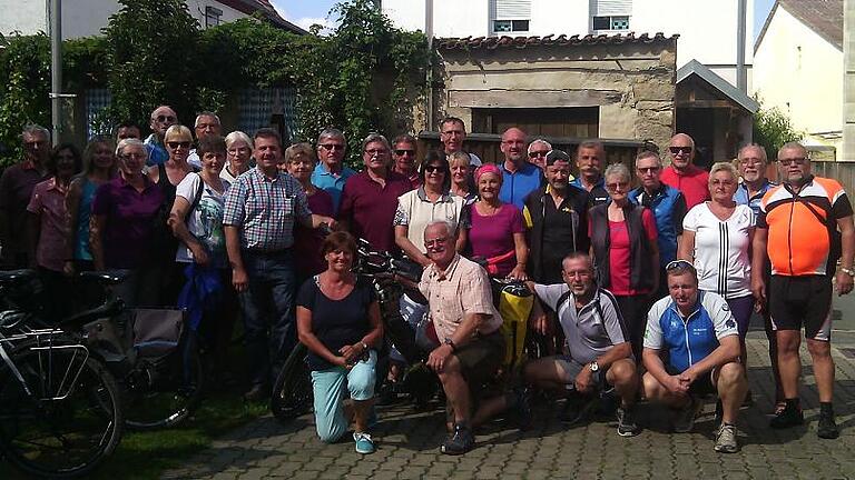 Bei der Radtour des Rhönklub-Zweigvereins Mellrichstadt wurde der Bierradweg erkundet. Bei der Radtour des Rhönklub-Zweigvereins Mellrichstadt wurde der Bierradweg erkundet.
