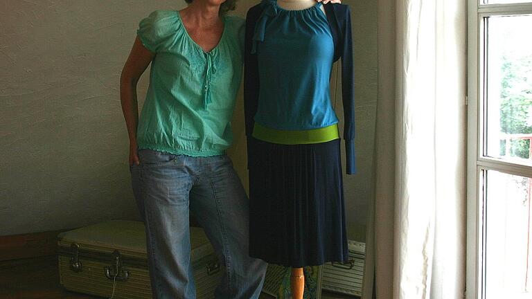 Julia Rau aus Feuerbach arbeitet als selbstständige Modedesignerin und hat die Damenmode auch über die Online-Plattform DaWanda verkauft. Archivfoto: Julia Rau