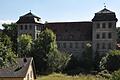 Das Schloss Burgpreppach: Im Schlosshof findet am Sonntag die Schlossweihnacht statt (Archivbild).&nbsp;