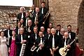 Die 'Fränkisch Swing Big Band' gastiert am 21. Juli auf dem Volkacher Marktplatz.