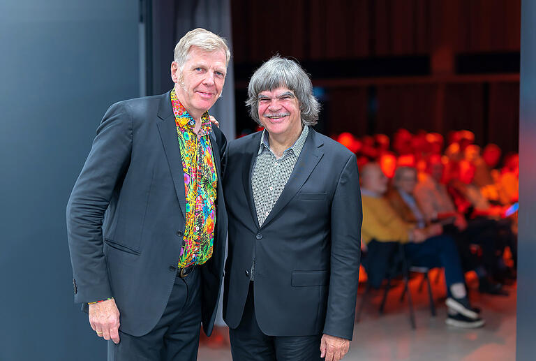 Thorsten Zwingenberger (links) und sein Bruder Axel begeisterten das Publikum bei ihrem Auftritt in Schweinfurt. Thorsten Zwingenberger (links) und sein Bruder Axel begeisterten das Publikum bei ihrem Auftritt in Schweinfurt.