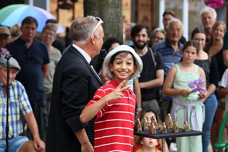 Auch wenn der ein oder andere Tropfen vom Himmel kam: alle die beim Pflasterklang dabei waren, hatten ihren Spaß.