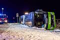 Schwerer Busunfall auf A11       -  Es gab zwei Todesopfer bei dem Unfall auf der A11.