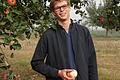 Die Streuobstwiesen des Kitzinger Lands sind sein Revier: Jonas Braun koordiniert das Projekt Fränkische Obstlandschaften&nbsp;