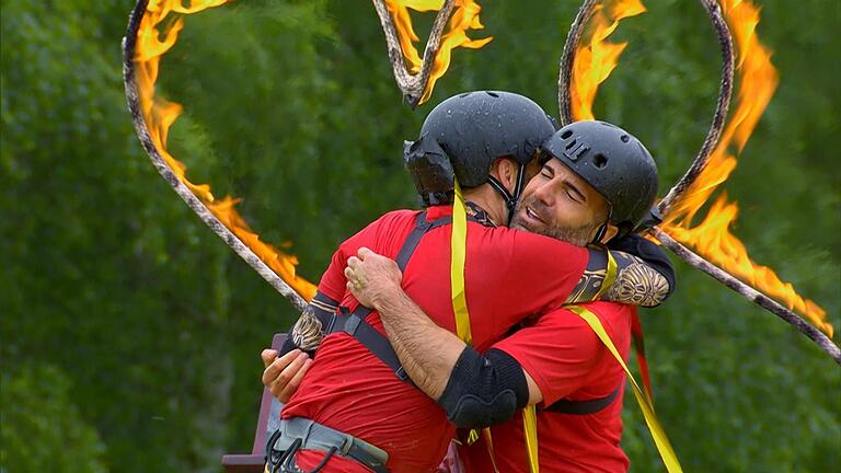 Finale von &bdquo;Sommerhaus der Stars&rdquo;       -  Rafi Rachek (links) und Sam Dylan verlassen &bdquo;Das Sommerhaus der Stars&rdquo; als Gewinner.