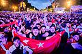 Euro 2024: Public Viewing Berlin       -  Die türkischen Fans feierten in Berlin den Einzug ins EM-Viertelfinale ausgelassen.