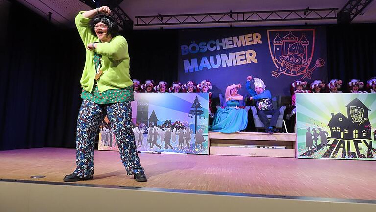 Büttenabend der Böschemer Maumer.
Celine Hellmuth ist für die Bühne gemacht. Als Lach-Yoga-Expertin Uschi rockte sie den Saal und hinterließ bleibende Erinnerungen. Büttenabend der Böschemer Maumer.
Celine Hellmuth ist für die Bühne gemacht. Als Lach-Yoga-Expertin Uschi rockte sie den Saal und hinterließ bleibende Erinnerungen.
