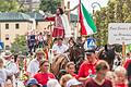 Der Festumzug gehört zu den Highlights beim Rakoczy-Fest in Bad Kissingen.