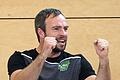 Handball-Testspiel, DJK Rimpar Wölfe - HSG Hanau       -  &bdquo;Gegen die Friesenheimer haben wir im Abwehrbereich gute Lösungen gefunden&ldquo;, freut sich Rimpars neuer Trainer Ceven Klatt.