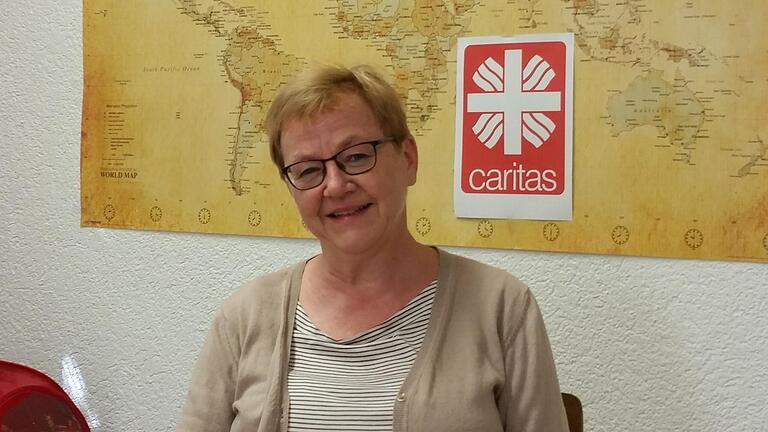 Marion Stöhr, Flüchtlings- und Integrationsberaterin der Caritas in den Gemeinschaftsunterkünften Kitzingen und Kleinlangheim.