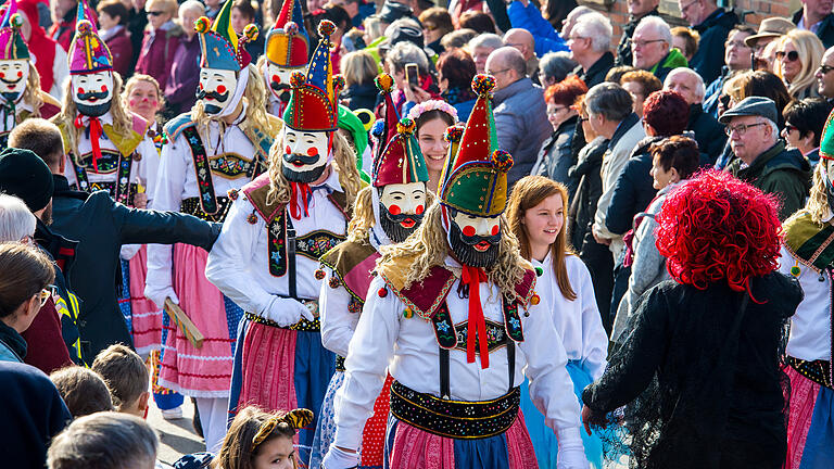 Rhöner Masken: Nicht nur furchteinflößend, sondern auch schick.