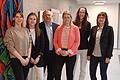 Team Gute Pflege       -  Stephanie Tratt, Lea Behr, Landrat Thomas Bold, Rita Hillenbrand, Antje Rink, Cordula Kuhlmann