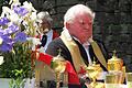 Pater Ottokar Pfeuffer wirkte auch im Vorjahr mit bei dem Gottesdienst an der Kunigundenkapelle die ihm am Herzen liegt.