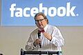 Informativ: Facebook & Co stand auf dem Programm des Informationstages in der Grabfeldschule, an dem Fachdozent, Matthias J. Lange, über die Vor- und Nachteile sozialer Netzwerke referierte.