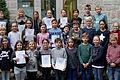 Diese Schüler erreichten in ihren Schulen den jeweils ersten Platz und wurden damit &bdquo;Schulbeste&ldquo; und &bdquo;Schulsieger&ldquo;.