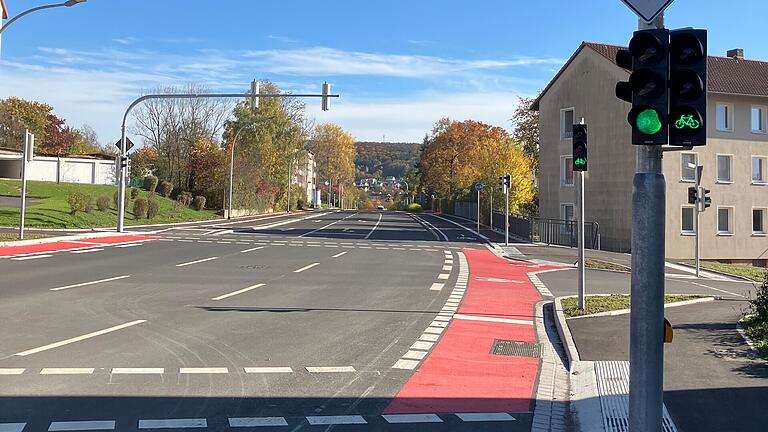 Fertiggestellter Nordring Bereich Pfalzstraße       -  Fertiggestellter Nordring Bereich Pfalzstraße