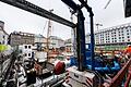 Tunnelanstich für zweite S-Bahn-Stammstrecke in München       -  Die laut Bahn tiefste Baustelle Deutschlands: Die neue Haltestelle Marienhof für die zweite S-Bahn-Stammstrecke. (Archivbild)