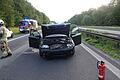 Ein Unfall auf der Maintalautobahn A 70 forderte am Mittwochabend den Einsatz der Freiwilligen Feuerwehr Haßfurt und die Geduld vieler Verkehrsteilnehmer.