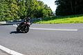 Spätsommer in Bayern       -  Motorradfahrer in Bayern - der Freistaat hat die höchste Dichte an zweirädrigen Kfz.