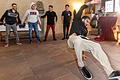 Die Breakdance-Crew „Dreamscape“ (mit Tänzern aus Würzburg und Lohr) hat in der Kategorie Breakdance den Weltmeistertitel gewonnen - und wurde dafür von der Stadt geehrt.