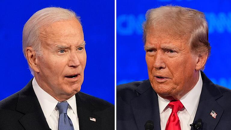 Joe Biden und Donald Trump       -  Die beiden Ex-Kontrahenten Biden und Trump treffen sich kommende Woche im Weißen Haus. (Archivbild)