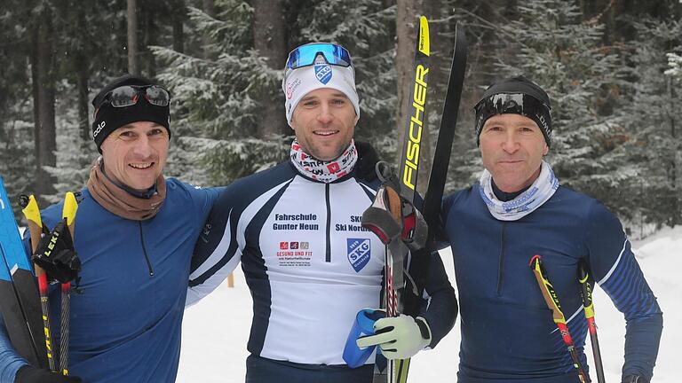 Geballte Rhöner Routine: Unser Bild zeigt (von links) Marcus Enders, Alexander Heun und Thomas Schrenk. - Geballte Rhöner Routine: Unser Bild zeigt (von links) Marcus Enders, Alexander Heun und Thomas Schrenk. Geballte Rhöner Routine: Unser Bild zeigt (von links) Marcus Enders, Alexander Heun und Thomas Schrenk. - Geballte Rhöner Routine: Unser Bild zeigt (von links) Marcus Enders, Alexander Heun und Thomas Schrenk.