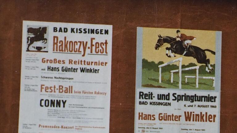 Ankedoten rund um den Reiterverein Bad Kissingen - Plakate aus dem Jahr 1960 mit der Ankündigung von Reitsport-Ikone Hans-Günter Winkler. Ankedoten rund um den Reiterverein Bad Kissingen - Plakate aus dem Jahr 1960 mit der Ankündigung von Reitsport-Ikone Hans-Günter Winkler.